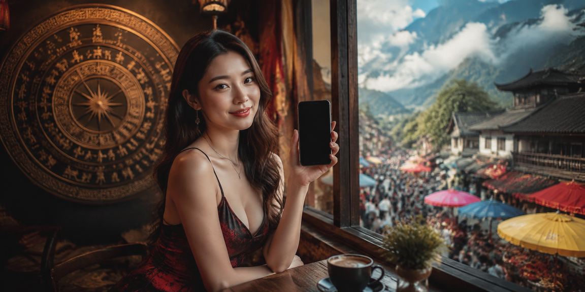 Người dùng tại Sapa theo dõi kèo thể thao trên điện thoại di động trong không khí núi rừng